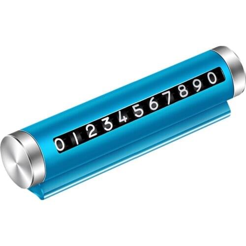 Roller Type Concealed Rotating Telephone Number Sign Temporary Phone Number Board Car Parking Number Plate