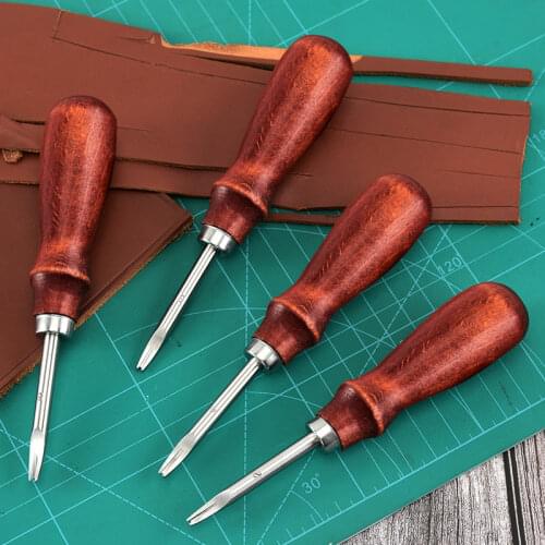 High Quality Sharp Leather Edge Beveler Edge Skiving/Polishing Tool Belt Maker Steel Leathercraft DIY Tools