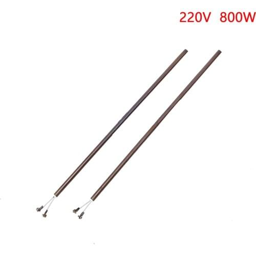 220V 800W single-ended straight air heating element, stainless steel 304 electric heat pipe