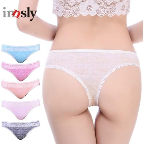 3 Pieces/Set G-String Women Cotton Thongs Big Size Women Sexy Panties String riefs Lingerie Female Printing Thongs