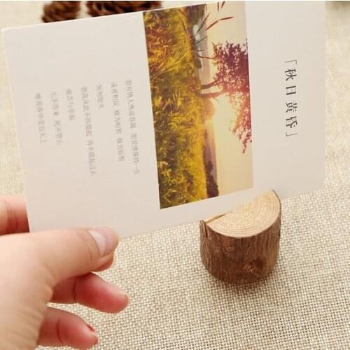 Free shipping 30pcs/lot Wooden Cylindrical Clamp Vintage Simple Nature Clothespin Craft Clips Decoration For Photo And Card