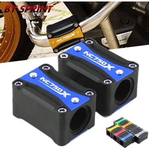 For Honda NC750X NC750S NC 750 NC 750X/S Motorcycle CNC Aluminum Bumper Guard Block Engine Crash Bar Protection Cover