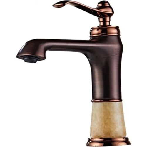 Bathroom Faucets Oil rubbed Bronze Faucet Brass Bath Basin Mixer Tap Hot and Cold Water Tap bowlder Sink Crane