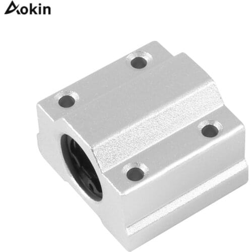 1pc SCS8UU 8mm Linear Ball Bearing Block CNC Router SCS6UU SCS10UU SCS12UU SCS16UU for CNC 3D printer HOT sale 3d printer parts