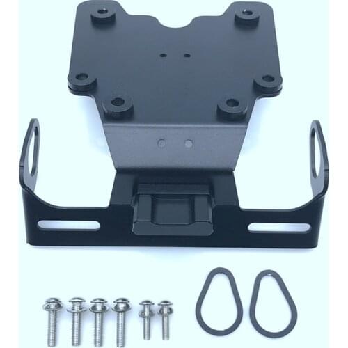 Motorcycle Rear License Plate Holder Bracket with Light Tail Tidy Fender Eliminator for Yamaha Tenere 700 2019 2020 2021