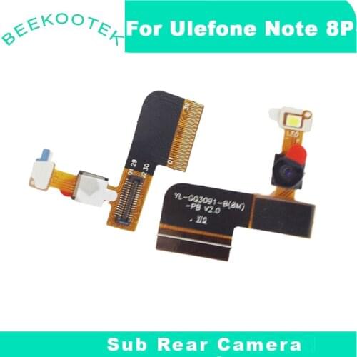 New Original Ulefone Note 8P Sub Rear Camera Transfer to FPC+sub camera+flashlight For Ulefone Note 8P Mobile Phone