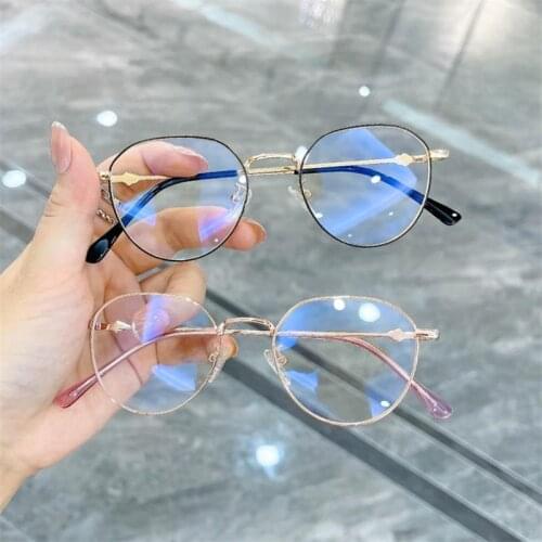 NEW Anti-Blue Eyeglasses Women & Men Optical Glasses Unisex Retro Spectacles Personality Small Frame Eyewear