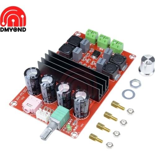TPA3116 Amplifier Board Digital XH-M190 TDA3116D2 High Power Digital Amplifier Board TPA3116 Two Channels Audio Amplifier Module