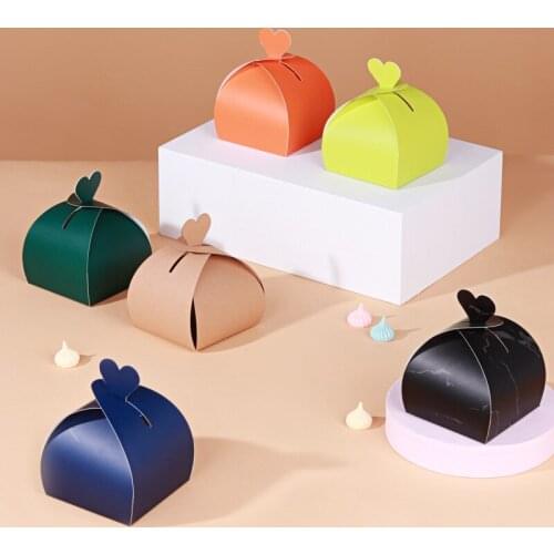 Gift Box Packaging Solid Color Candy Boxes LOVE Tyle Paper Chocolate Box Wedding Baby Shower Birthday Anniversary Party Favor