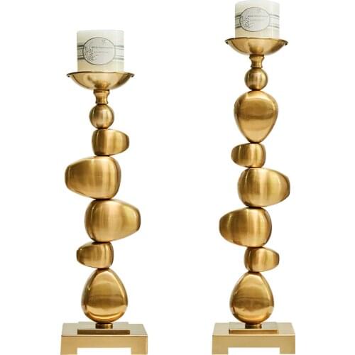 Retro Romantic Candle Holders Living Room Decoration Home Decor Modern Home Decoration Accessories for Living Room Bb50