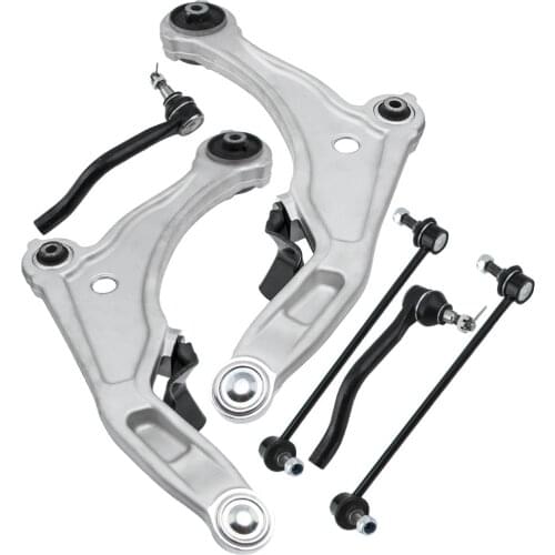 Front Lower Car Auto Parts Control Arm Outer Tie Rod Sway Bar for NISSAN Maxima 2009 2010 2011 2012 2013 2014 Suspension Kit