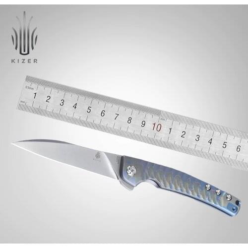 Kizer folding knife Ki3457A1/A2 Splinter new slim pocket knife designed by Tomcat Knives high quality camping tool