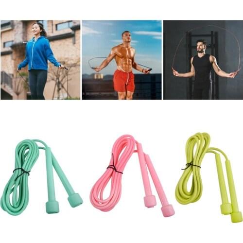 Speed Jump Rope High Speed Smooth Spinning Jumping Rope Non-slip Fitness Equipment Tangle-Free Soft Skipping Rope for Student