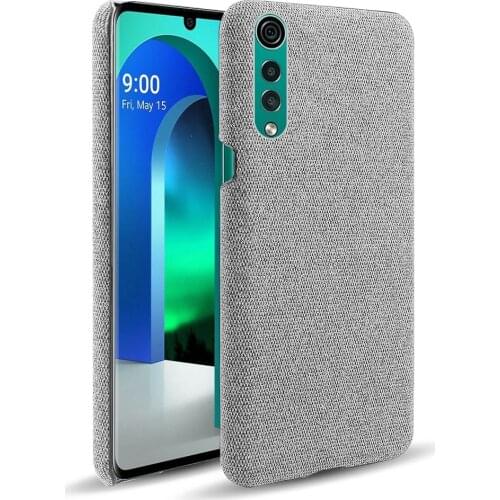 Cloth Cases For LG Velvet 5G Case Slim Retro Cloth Hard Cover For LG Velvet LM-G910EMW For LG Velvet 5G LM-G900N LM-G900EM Coque
