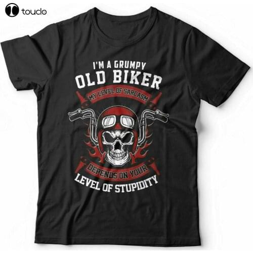 I'M A Grumpy Old Biker Tshirt Unisex - Funny, Motorcyclist, Motorbike Tee Shirt