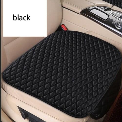 1 universal car seat cover PU leather cushion storage bag car front seat tied anti-slip cushion single piece leather