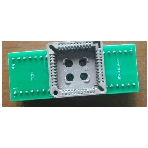 Free Shipping! 10pc Simple SMD connector IC test socket adapter PLCC44 turn DIP44 module sensor