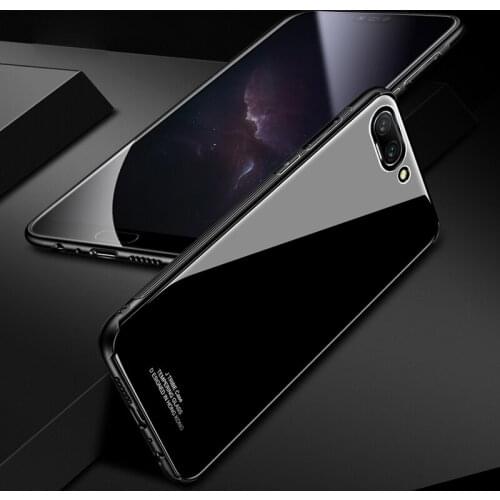 Huawei Honor 10 Case Tempered Glass Back Cover Hard Case For Huawei Honor10 Colored Glass Cover for Honor10 Shockproof Cases