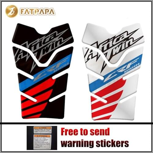 FOR HONDA CRF1000L AFRICA TWIN Motorcycle Tank Pad Protector 3D Gel Sticker Decal CRF1000 L