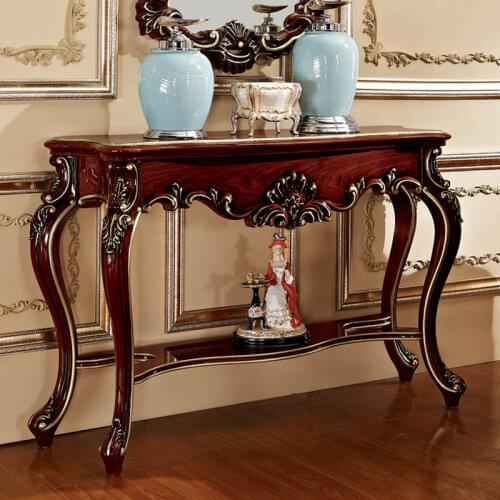 European mirror table modern bedroom dresser French furniture french dressing table 0678