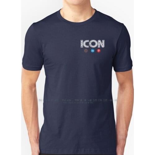 Icon Iii T Shirt 100% Pure Cotton Iconography Internet Social Media Instagram Linkedin Pinterest