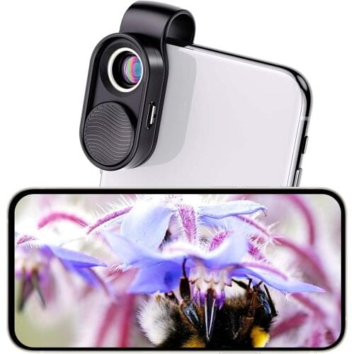 New 100X Pocket Microscope HD Optical Lens Wireless Digital Microscope Camera for IPad/Laptop Mini Handheld Phone Microscope