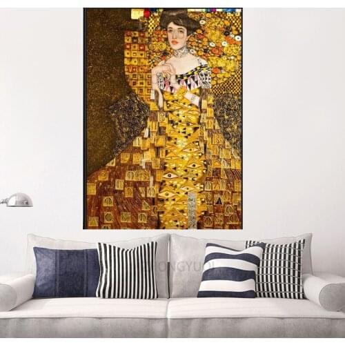 Gustav Klimt Canvas Print Painting Retro Famous Poster Modern Home Decoration Hd Print Wall Art Unframed Picture For Living Room