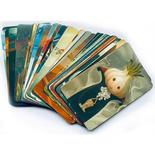 Illustrations Cards Game Origins/Daydreams/Memories Version Kids 3-6 Players Family Board Game Educational 84 cards