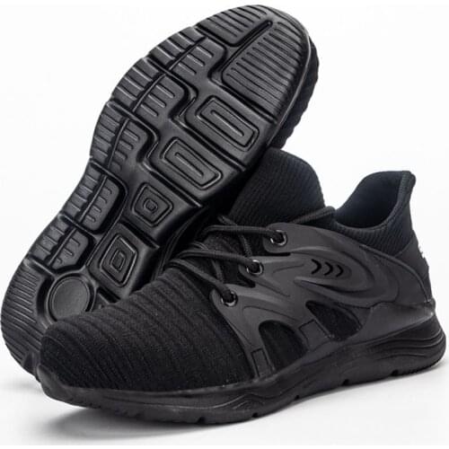 Lightweight and Breathable Sneakers With Steel Toe Cap Puncture-proof Boots Safety Work Shoes Indestructible Shoes For Men