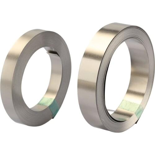 10Mx15mm x0.2 Pure Nickel Strip Tape For Li 18650 Battery Spot Welding Compatible