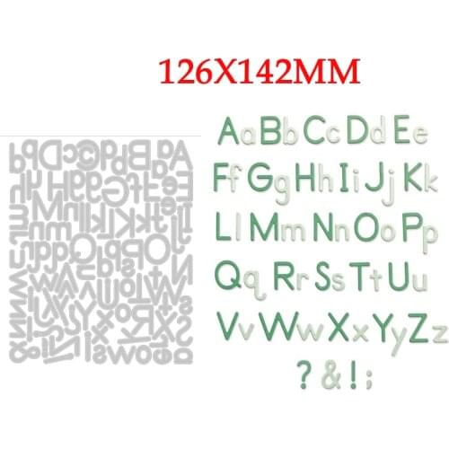 Christmas Letter Metal Cutting Dies Scrapbooking Stencil for Album Paper DIY Gift Card Decoration Embossing Dies New 2021