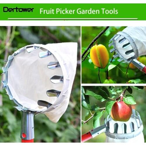 Metal Fruit picker Convenient Horticultural Fruit Picker Gardening Apple Peach Picking Tools DT6