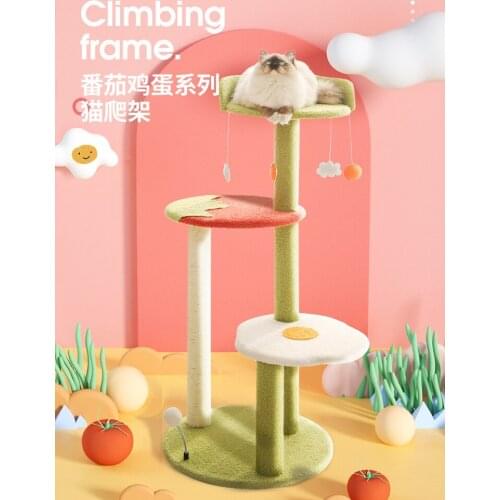 New Sisal Cat Climbing Frame, Cat Litter, Stable Cat Climbing Column, Cat Jumping Platform Supplies