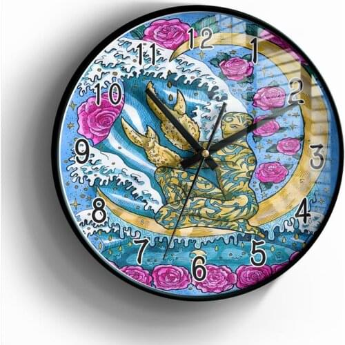 New Fashion Art Wall Clock Simple Light Luxury Wall Clock Large Size Bedroom Clock Modern Design For Home