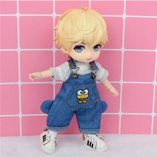 Doll clothes Lovely Suspender pants 1/12 BJD Doll Change Clothes ob11 molly gsc body9 Doll Accessories Ob11 clothes