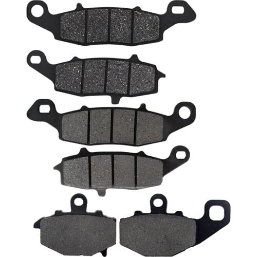 Motorcycle Front + Rear Brake Pads Disks for Kawasaki Z750S (ZR 750 K) (2005-2007) Z750 S ZR750 K LT229-231-192