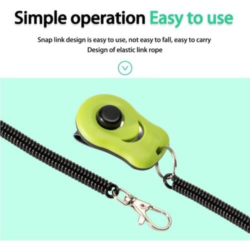 Pet Clicker Dog Training Whistle Answer Card Pet Dog Trainer Assistive Guide Dog Pet Supplies