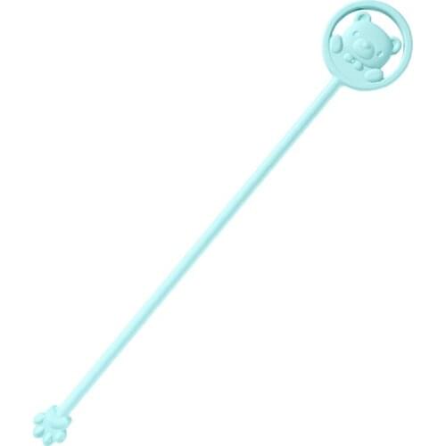 2021 Baby Cute Bear Bottle Stirring Rod Milk Large Drink Complementary Food Practical Long Handle Hot Arrival
