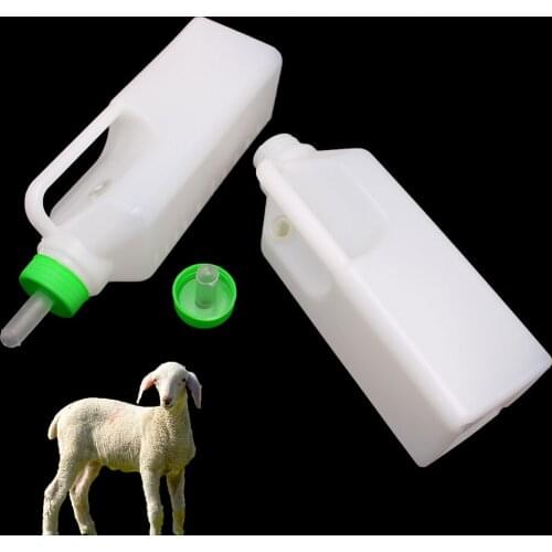 850ml milking bottles tank sheep goat lamb alpaca silicone nipple drinkers puppy nursery milk farm equipment livestock tools
