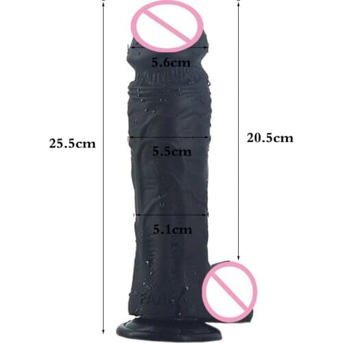 Huge Realistic Dildo Suction Black Big Penis Cock Sex Toys For Women Vagina Stimulate Lesbian Masturbate Flirting Sex Shop