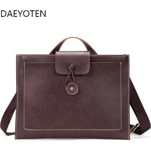 DAEYOTEN Men's Leather Bags