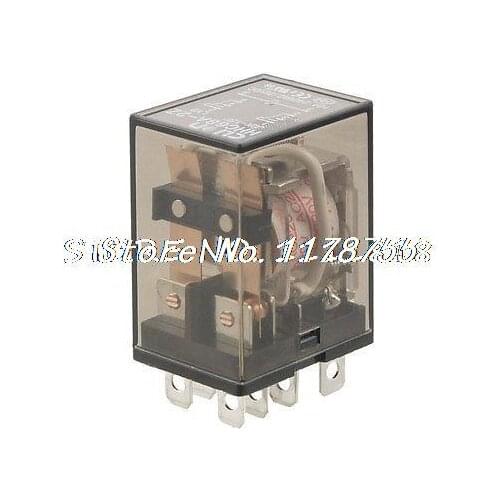 HHC68A-2Z LY2 AC 220V Coil 2NO 2NC General Purpose Power Relay DPDT 8 Pin