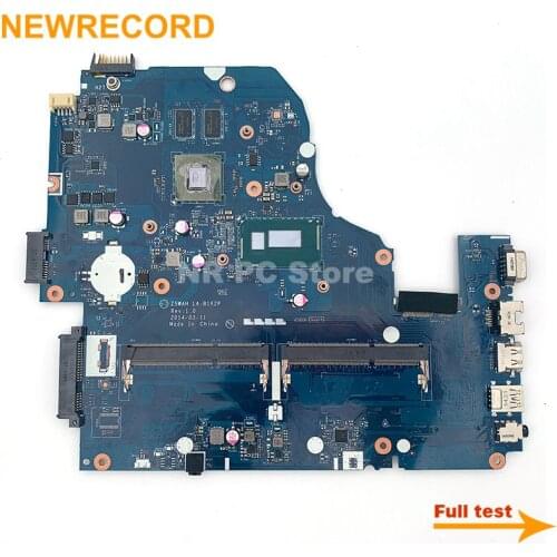 NEWRECORD ACER E1-572 E1-572G E5-571 E5-571G laptop motherboard Z5WAH LA-B991P LA-B162P NBMLC11007 I5-5200U CPU GT840M GPU