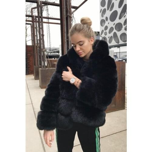 MusLotus Artificial Fur Coats