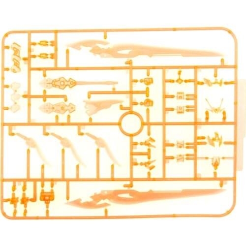 2019 New Large Sword Wing Sword Effect for HG BF HGBF Wing for Gundam Zero Honoo 1/144- Orange Action & Toy Figures