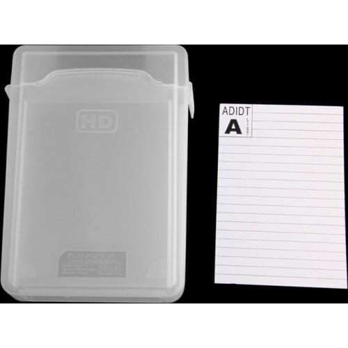 3.5" Dustproof Protection Box Case For SATA IDE HDD Hard Drive Disk Storage New