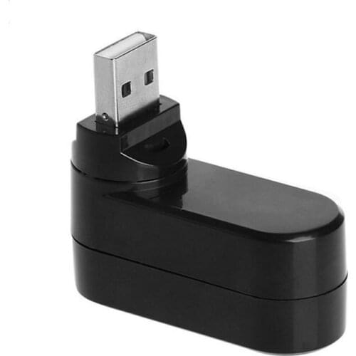 Usb2.0 Hub Splitter 3-port High Speed Mini Rotary Splitter Box