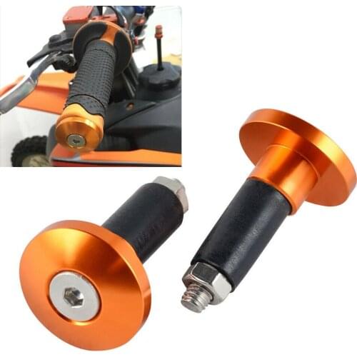 NiceCNC Handlebar End Plugs Covers For KTM 105-530 EXC XC SX SXF XC-W XC-F XCF-W A Pair Billet Handlebar Bar Plug Ends