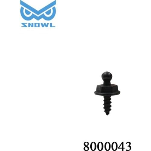 10 Pc 316 SS Strap Lock Screw Black Chrome Plated M4*10mm Boat RV Canvas 8000043