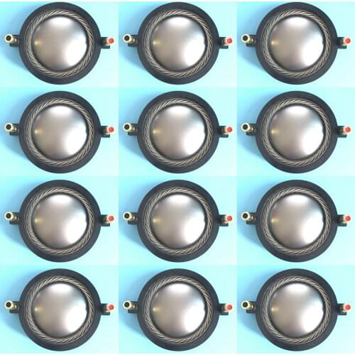 12x PURE Aluminum Flat wire Diaphragm For B&C DE900 8Ohm BC-MMD900-8 EAW CD-3514, KF650 Driver Titanium